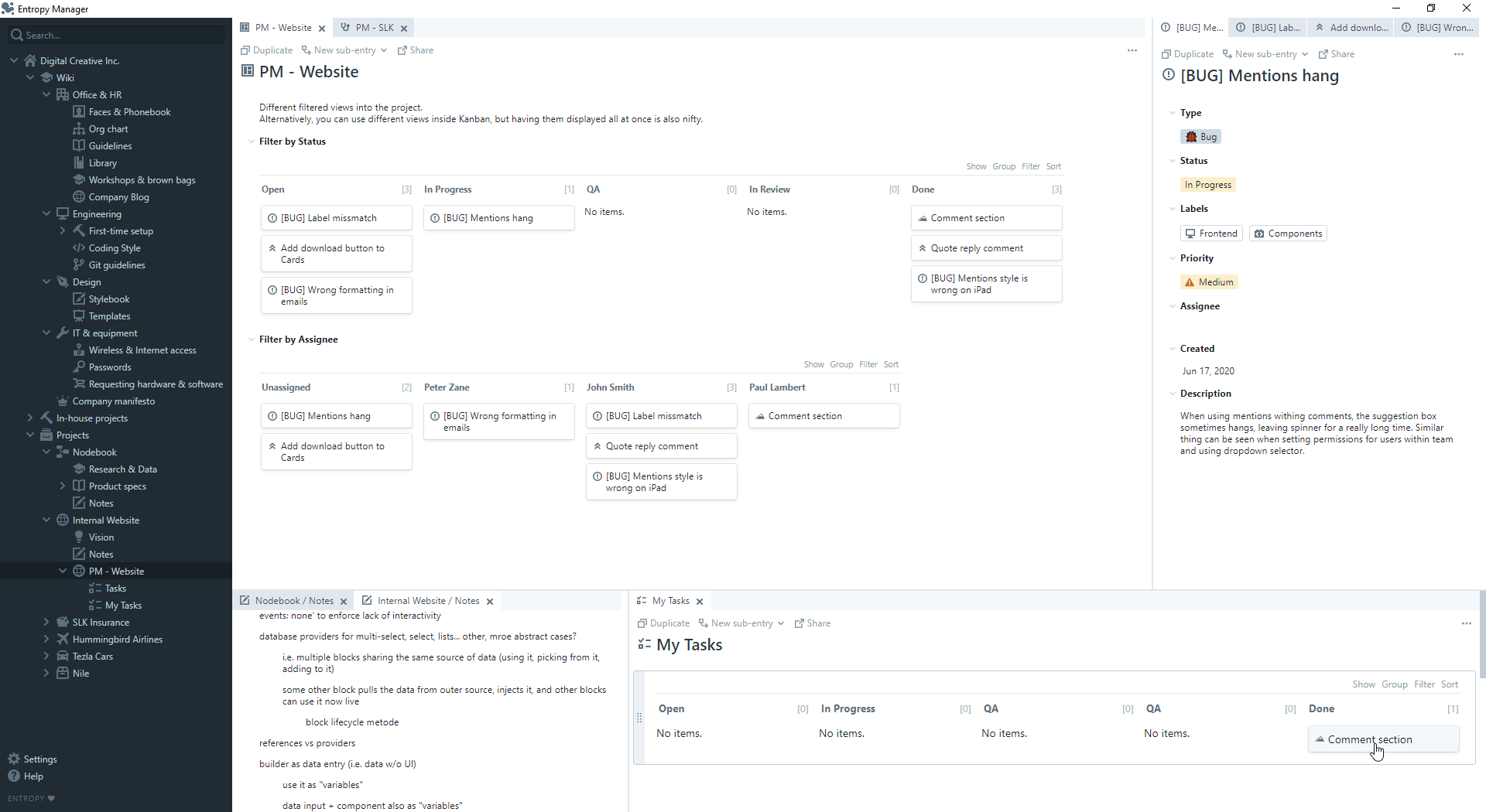 Preview of Entropy Manager