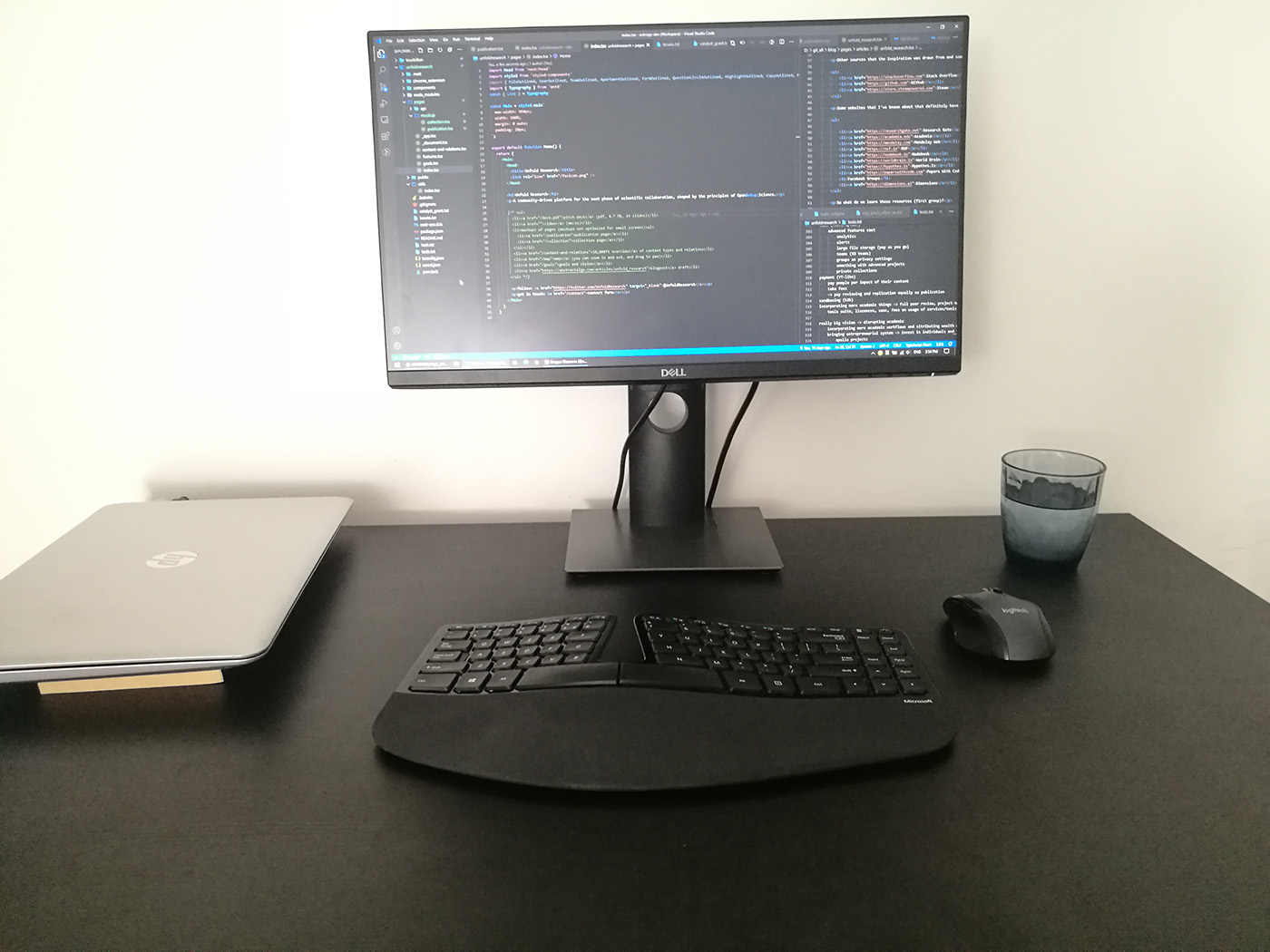 Desktop setup